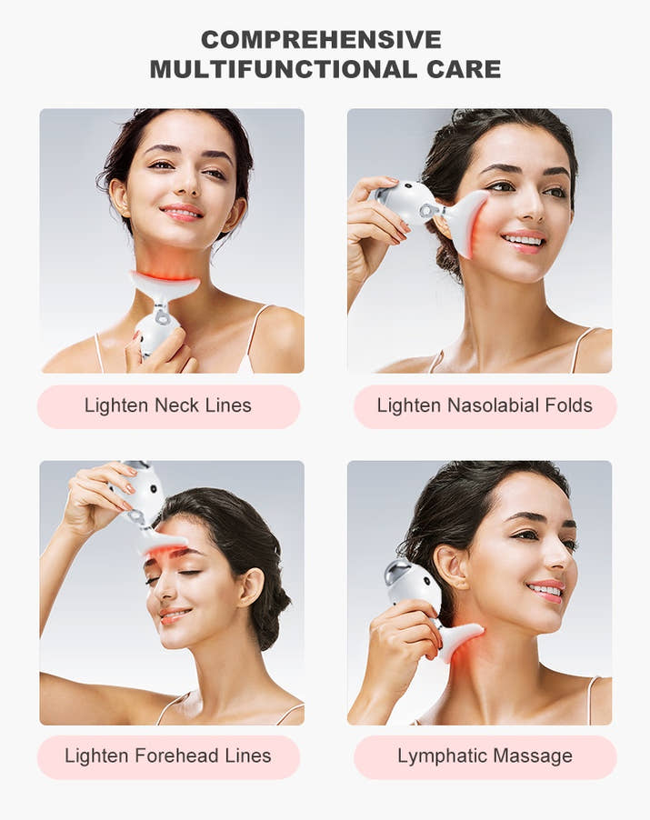 DermaGlow™ Facial & Neck Lifting Device, Skin Rejuvenation Device