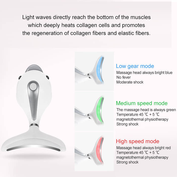DermaGlow™ Facial & Neck Lifting Device, Skin Rejuvenation Device